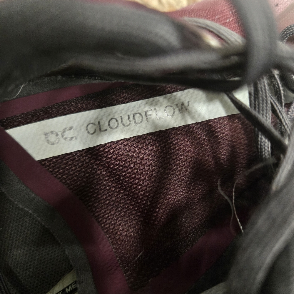 On Cloud Flow Women's Cloudflow 3 Running Shoes Mulberry Mineral Aqua Size 9.5 - Picture 6 of 6